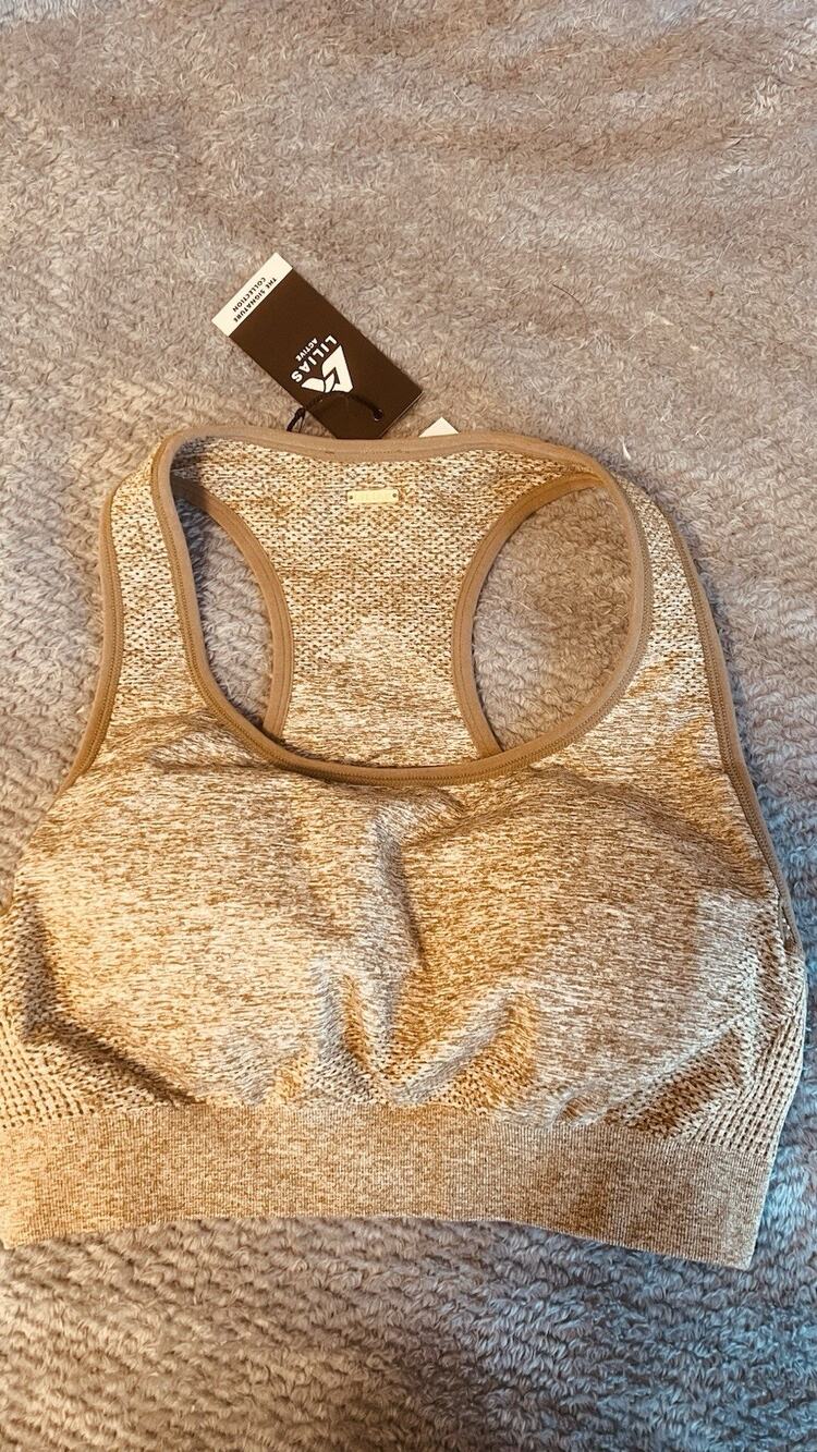 Lilias Women's Athletic Sports Bra size XL NWT